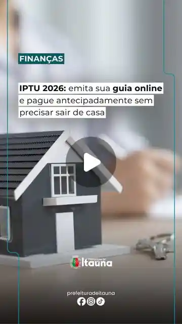 Emissão Digital de Guias – Prefeitura de Itaúna