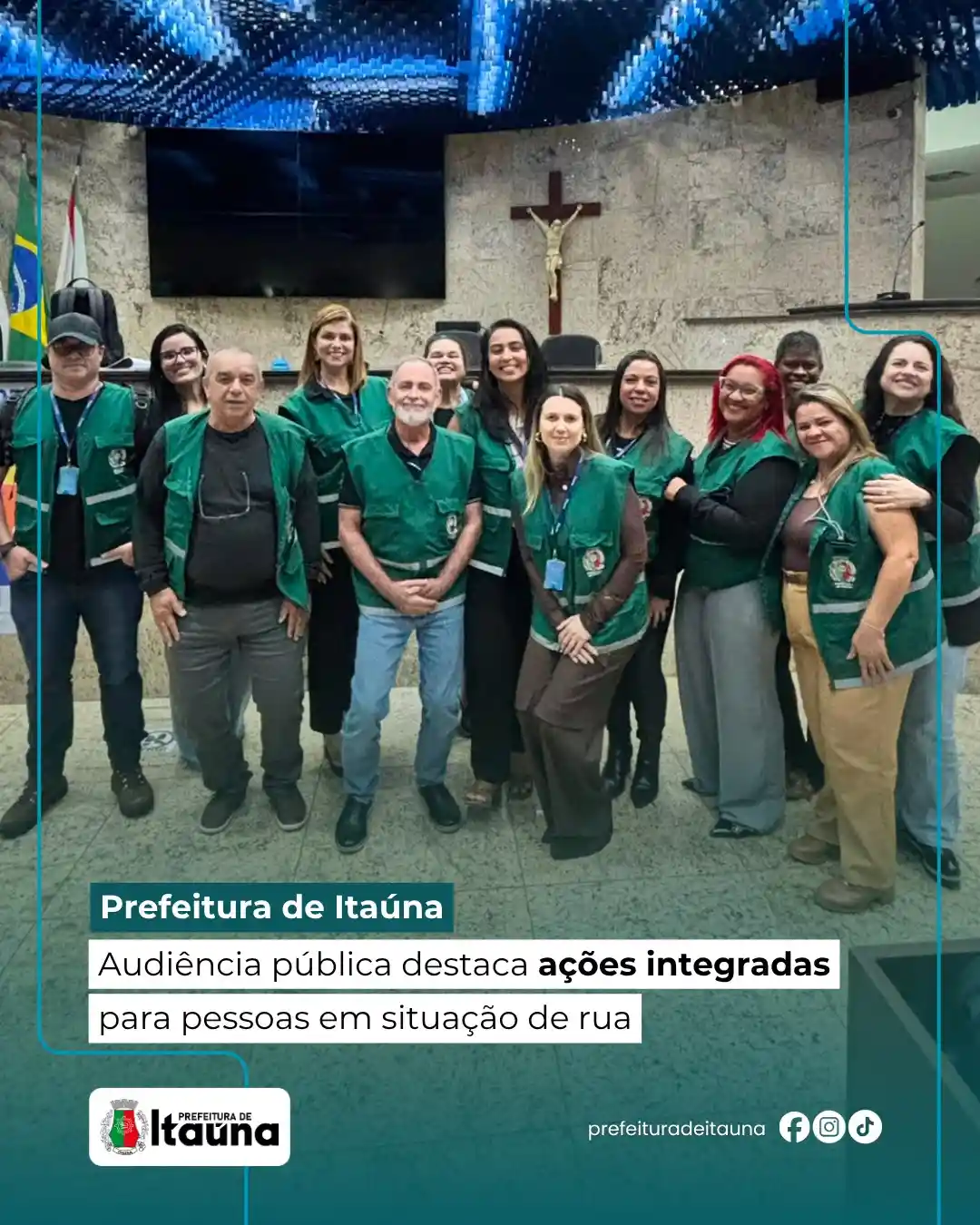 Audiência pública discute situação de pessoas em situação de rua em Itaúna