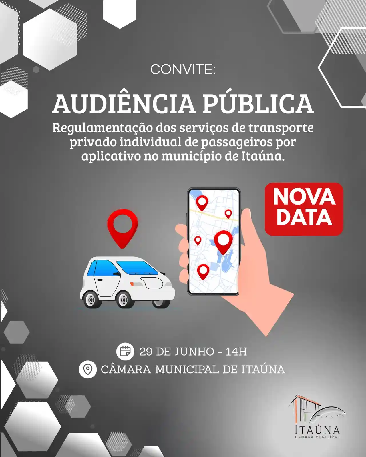 Audiência pública regulamentação dos aplicativos de transporte