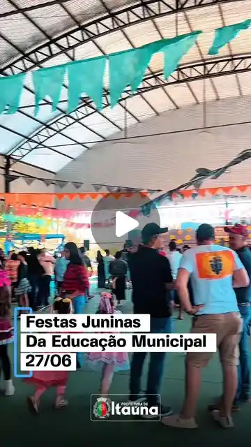 Festas juninas nas escolas de Itaúna