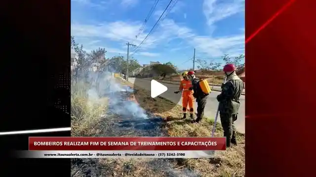 Bombeiros de Itaúna realizam treinamentos e capacitações