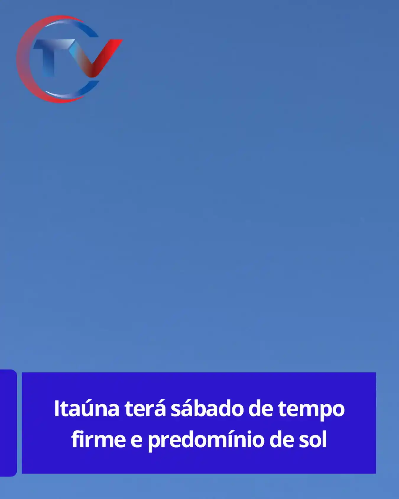 Previsão do tempo para Itaúna
