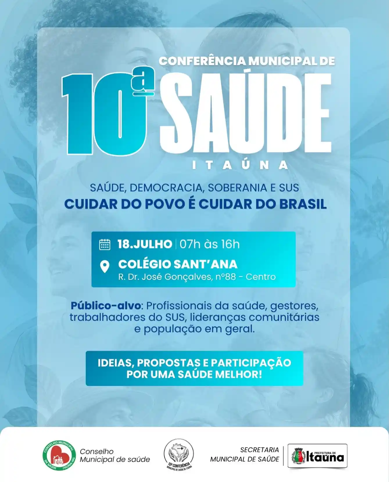 10ª Conferência Municipal de Saúde de Itaúna