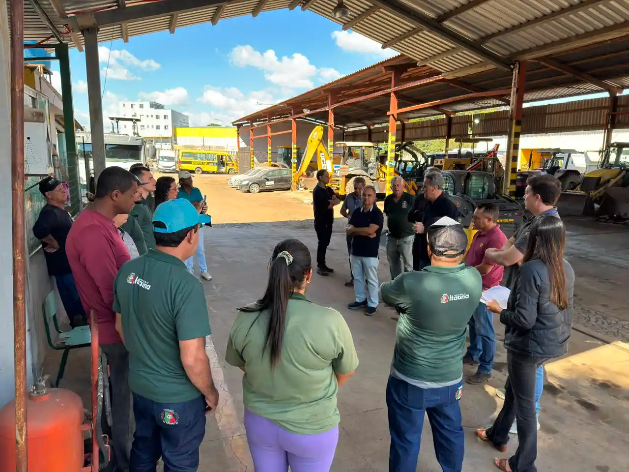 Servidores da Infraestrutura recebem certificação em segurança no trabalho