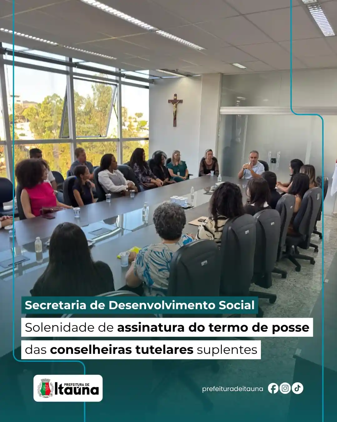 Posse de conselheiras tutelares suplentes em Itaúna