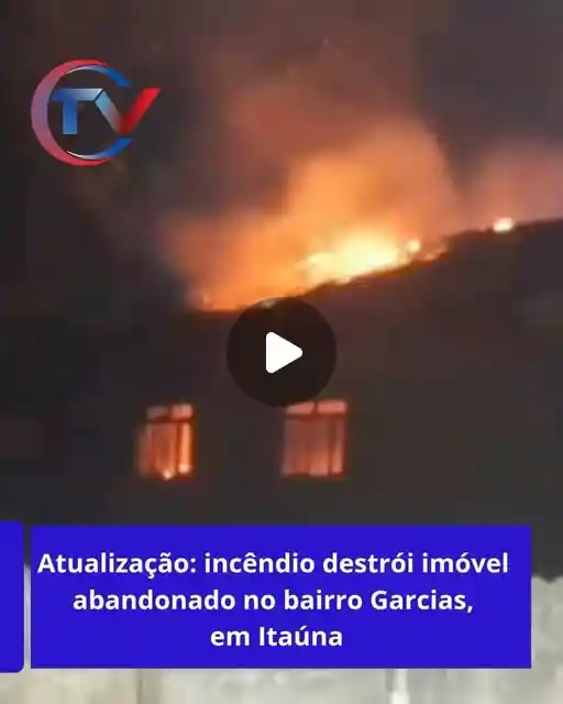Incêndio atinge imóvel abandonado no bairro Garcias