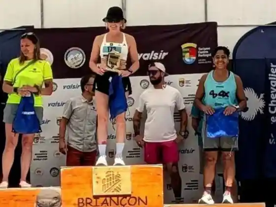 Atleta de Itaúna alcança o pódio em corrida de montanha na França