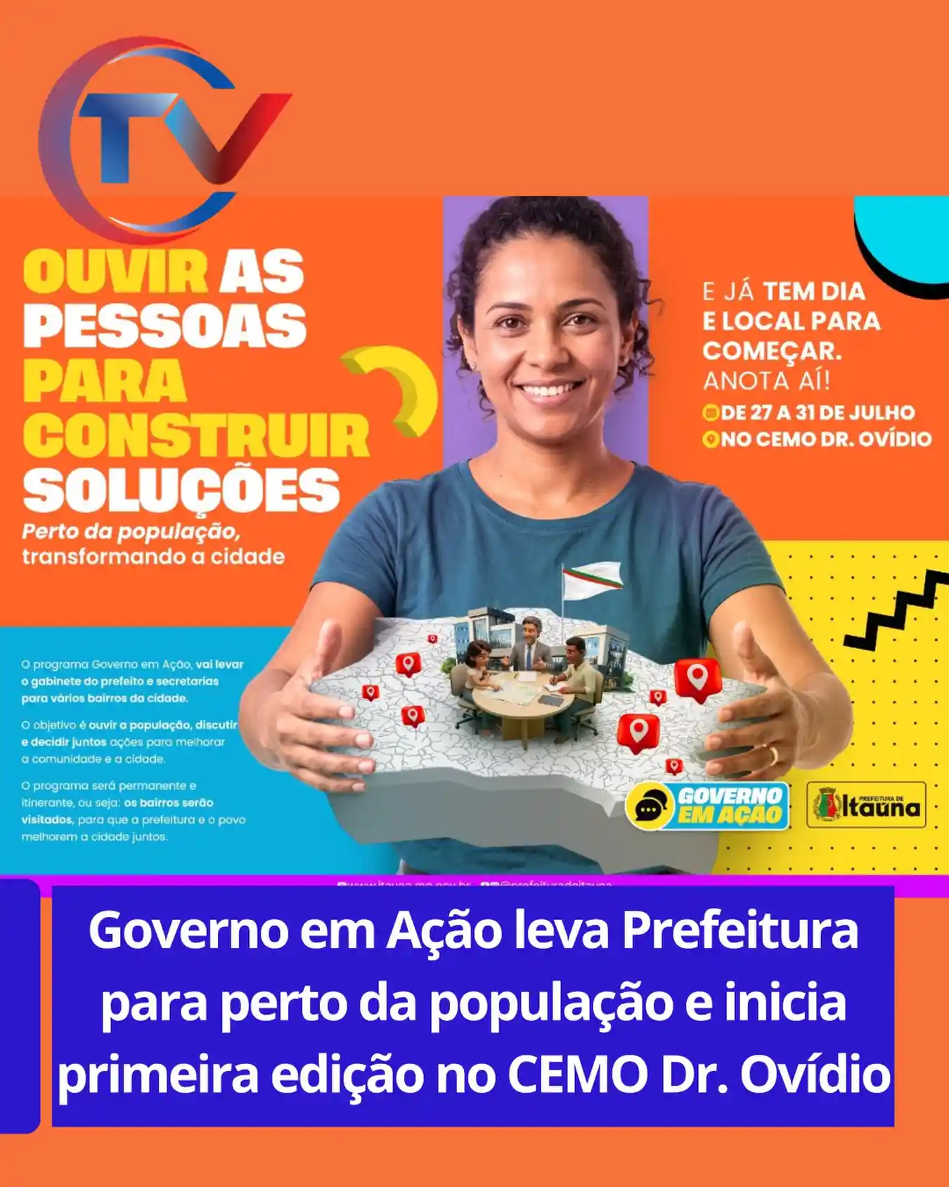 Prefeitura inicia programa Governo em Ação