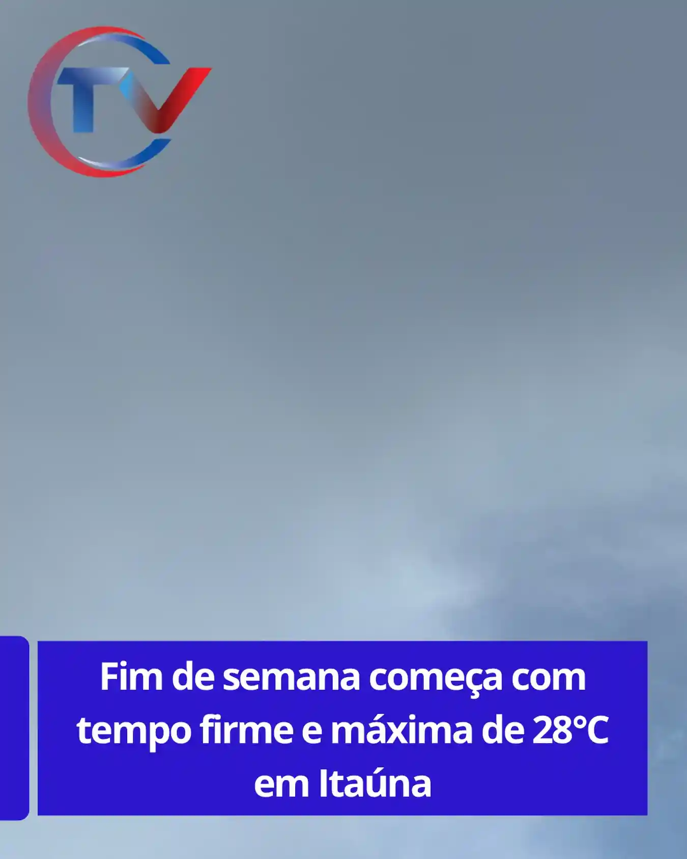 Previsão do tempo para sábado em Itaúna