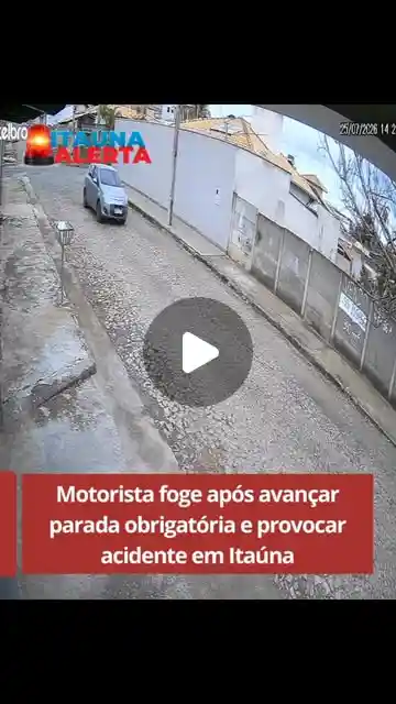 Motorista foge após colisão no Parque Jardim