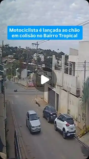 Acidente entre carro e moto deixa motociclista ferida no Tropical