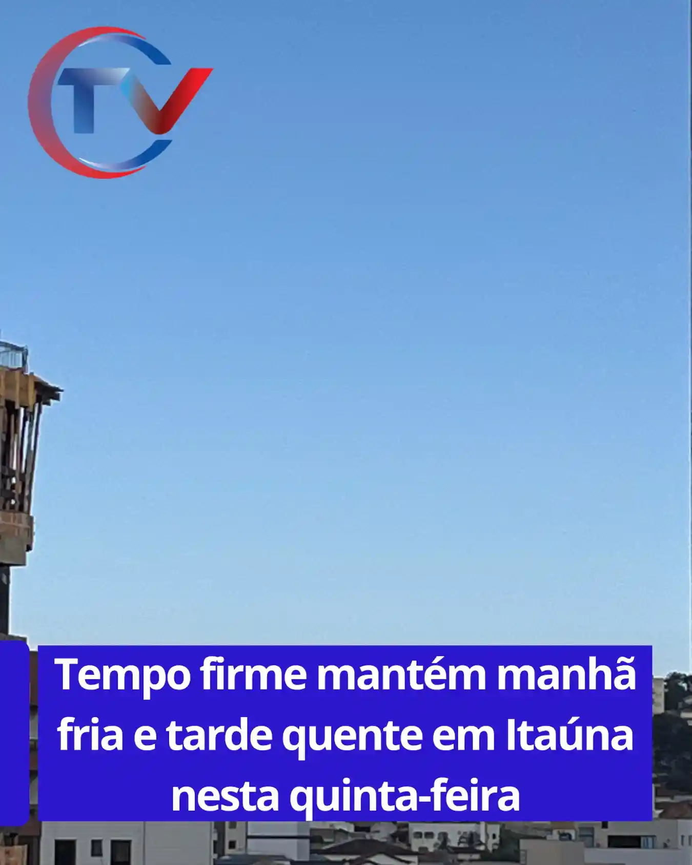 Previsão do tempo em Itaúna: sol e amplitude térmica