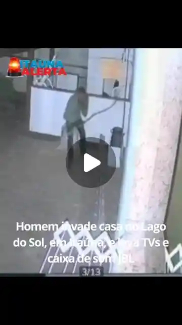 Homem furta televisões e caixa de som em condomínio