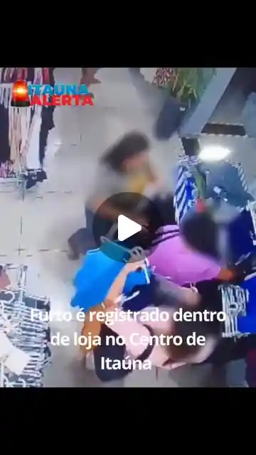 Furto de celular em loja no Centro de Itaúna