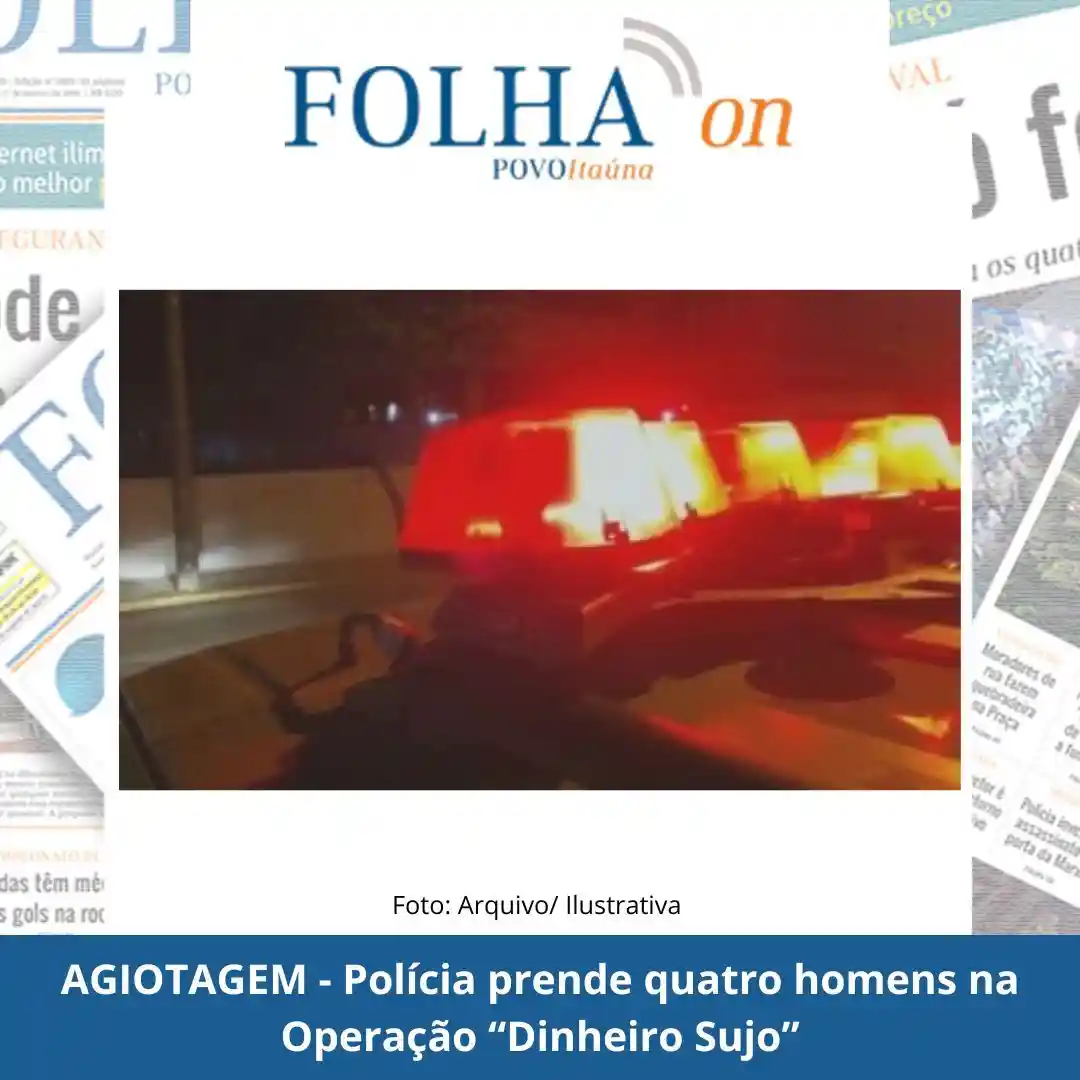 Polícia prende quatro em operação contra agiotagem e extorsão