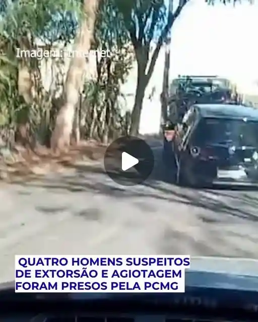 Quatro homens presos por extorsão e agiotagem
