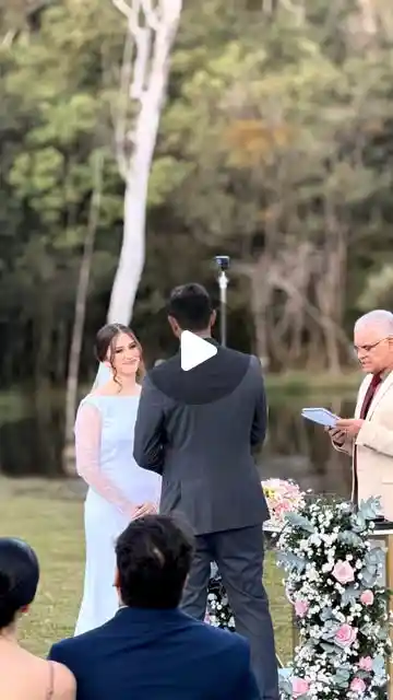 Casamento com musical instrumental no Lake's House