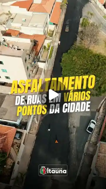 Prefeitura conclui asfaltamento em ruas de vários bairros