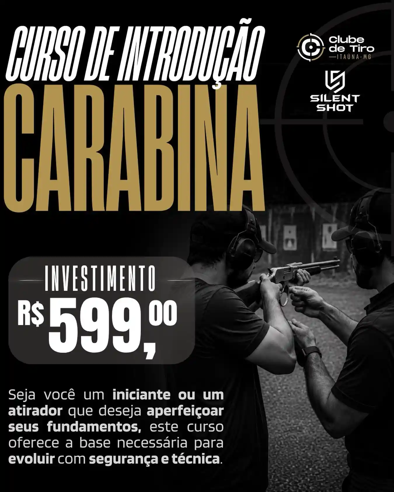 Curso de Carabina - Clube de Tiro Itaúna