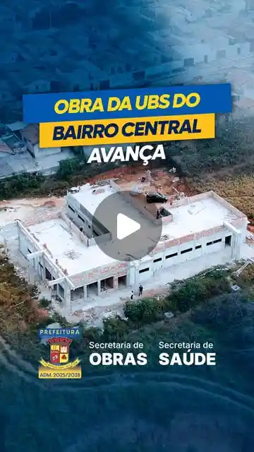 Nova UBS no Bairro Central em Mateus Leme