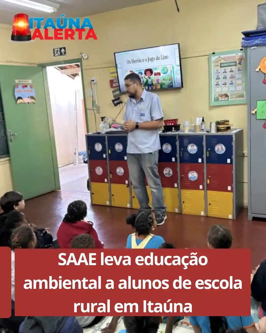 SAAE promove educação ambiental em Brejo Alegre