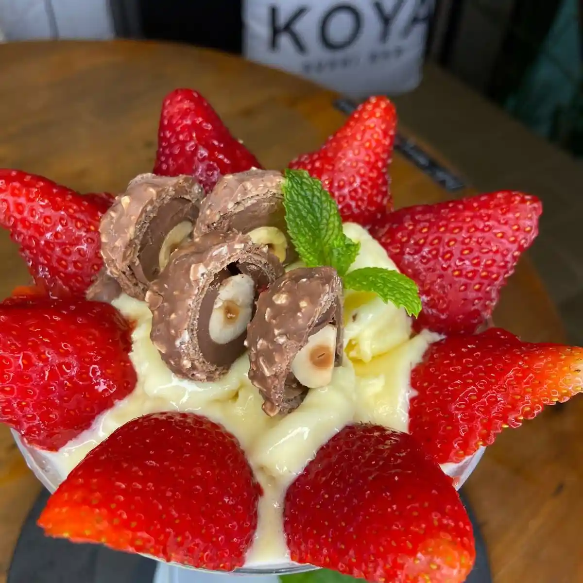 Sobremesa com Sorvete Caseiro – Koya Sushi