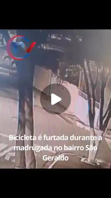 Bicicleta furtada no bairro São Geraldo