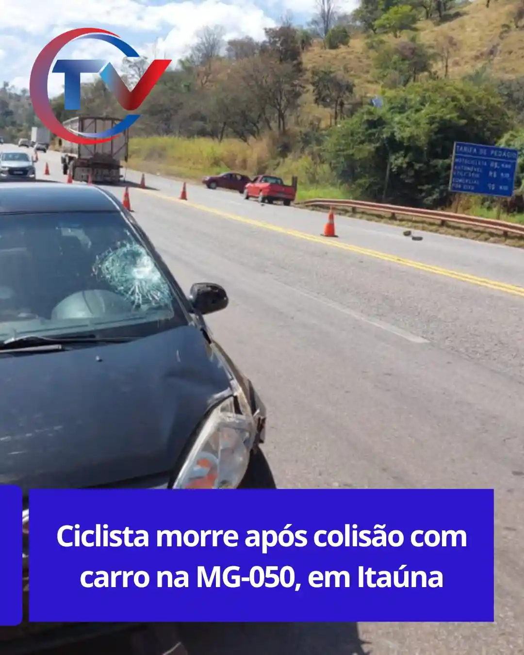 Homem morre em colisão na MG-050 em Itaúna