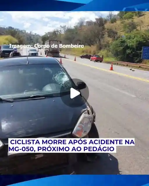 Ciclista morre após acidente na MG-050 em Itaúna
