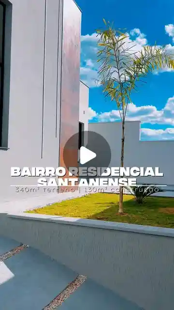 Casa nova 3 quartos no Residencial Santanense