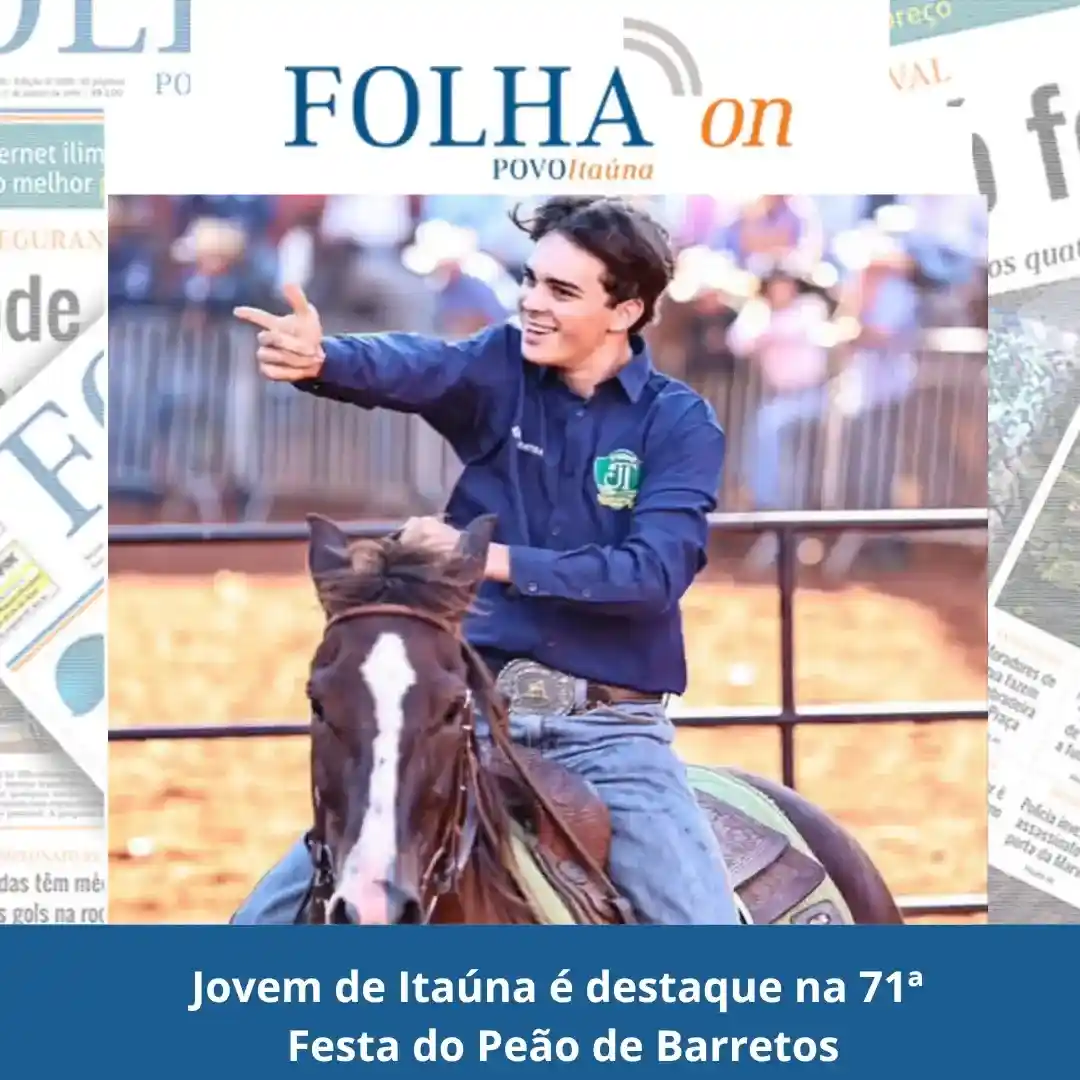 Cavaleiro itaunense é vice-campeão em Barretos
