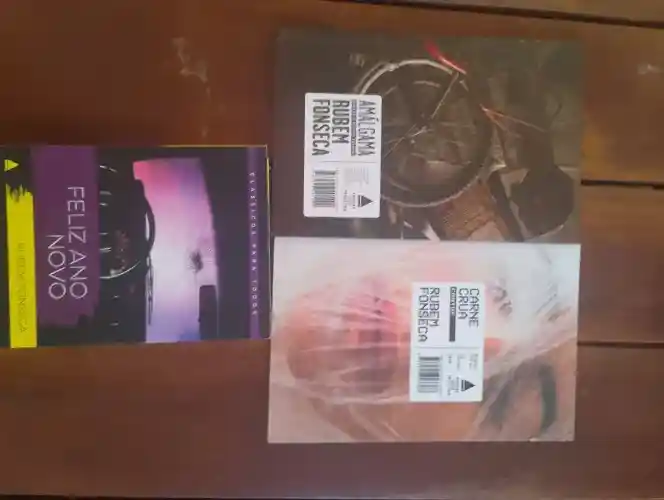 Kit com 3 livros de Rubem Fonseca