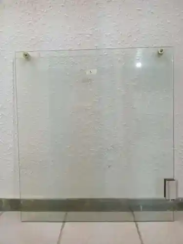 Janela de correr em vidro temperado incolor (2 unidades) Contato / Zap 37 9  *