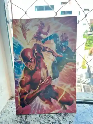 HQ Liga da Justiça - Volume 1, Capa Variante Flash