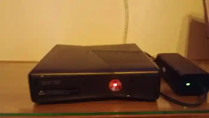 Xbox 360 Luz vermelha, com Fonte