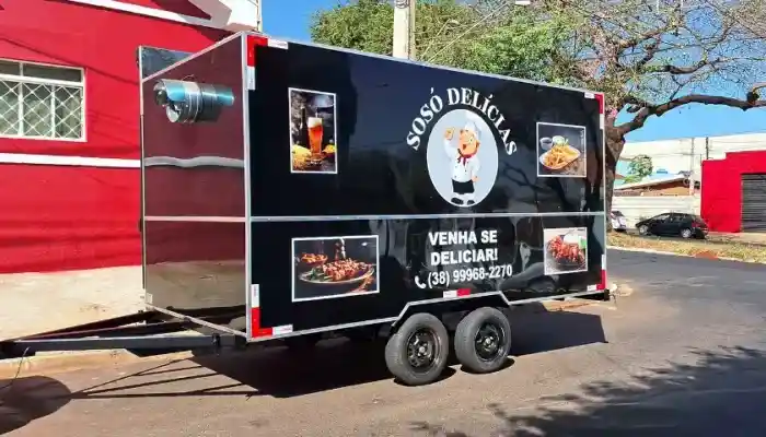 Trailer foood petiscos