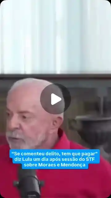 Lula defende julgamento de irregularidades após sessão no STF