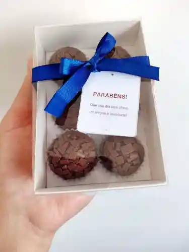 Caixa brigadeiro presente