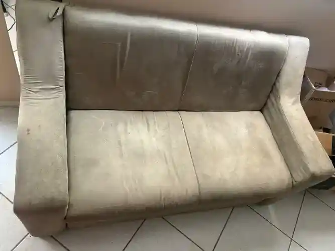Sofá-cama báu de casal - BEGE