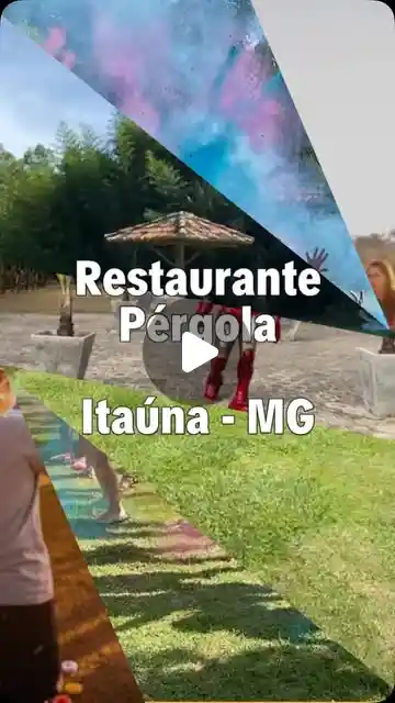 Pérgola: restaurante com playground e piscina infantil