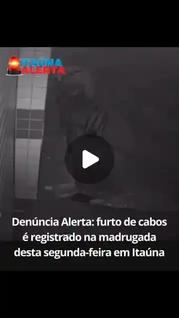 Homem é flagrado furtando cabos de energia no bairro Irmãos Auler