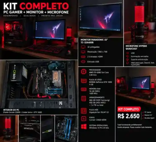 Setup Gamer
