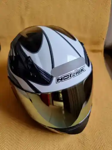Capacete Norisk FF391 Speed Tam 58 (Impecável + Viseira Espelhada)