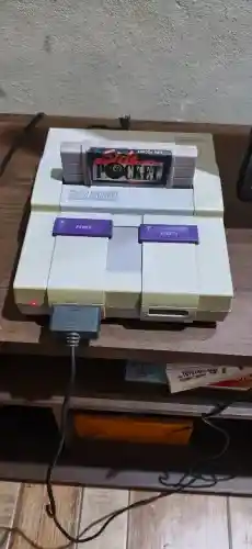 Super Nintendo Em perfeito Estado, Controle Original + Cartucho
