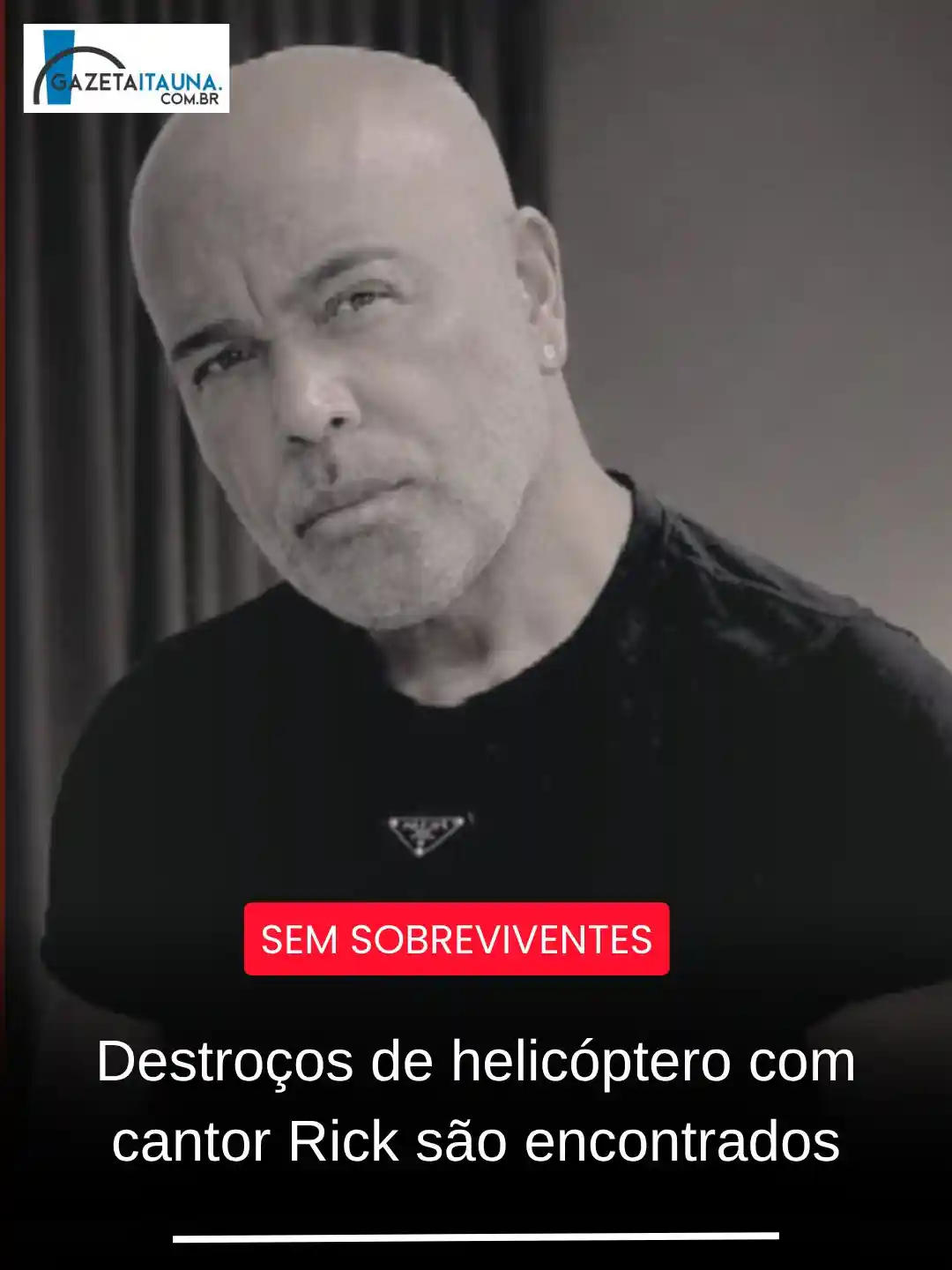 Acidente de helicóptero mata cantor Rick, da dupla Rick e Renner