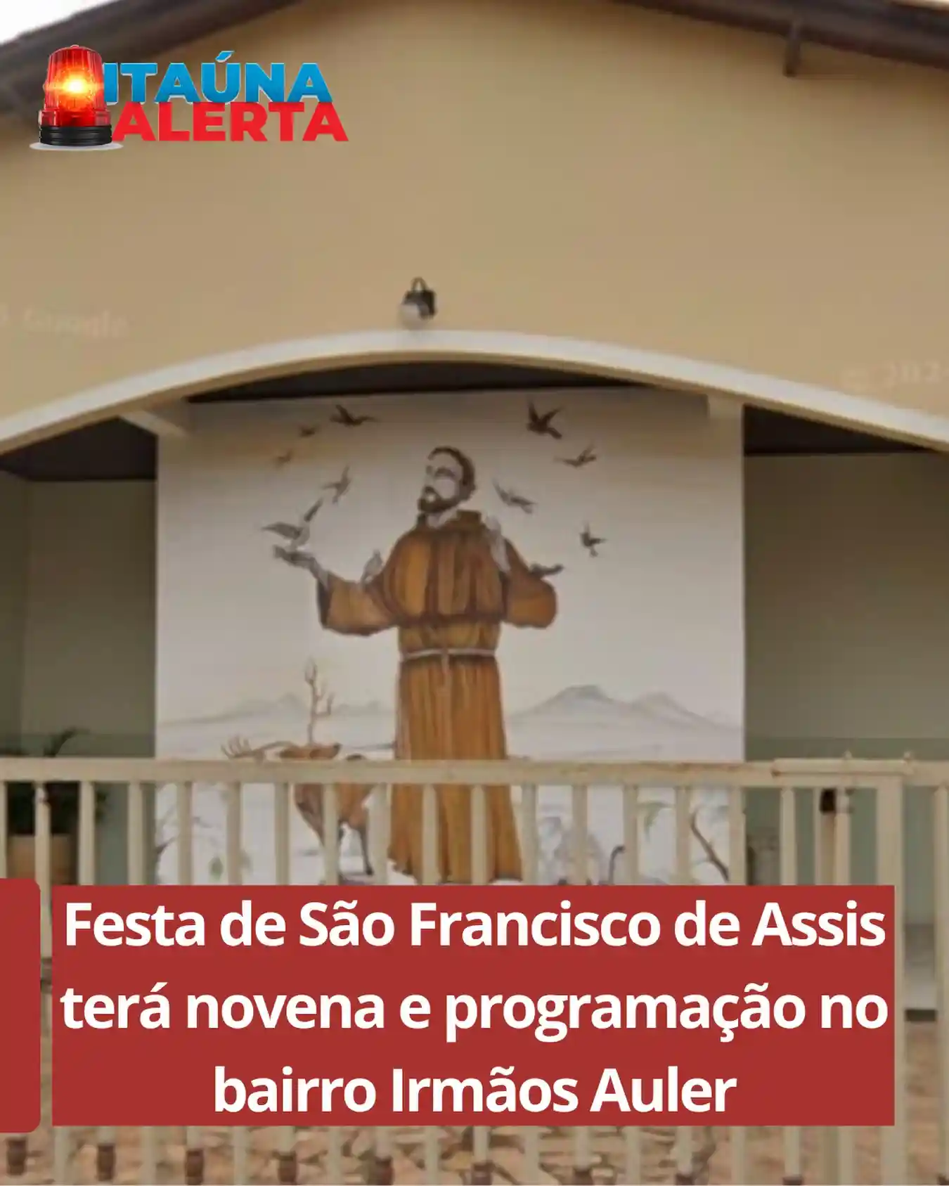 Festa de São Francisco de Assis no bairro Irmãos Auler