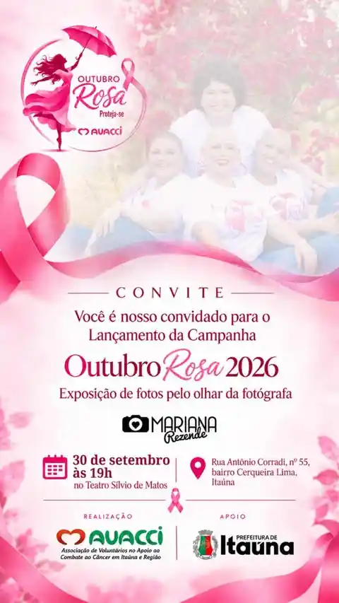 Lançamento da Campanha Outubro Rosa 2026 pela Avacci