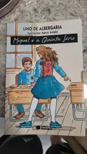 Livro Miguel e a quinta serie