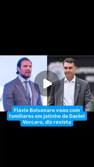 Flávio Bolsonaro viajou em jato de Daniel Vorcaro para Brasília