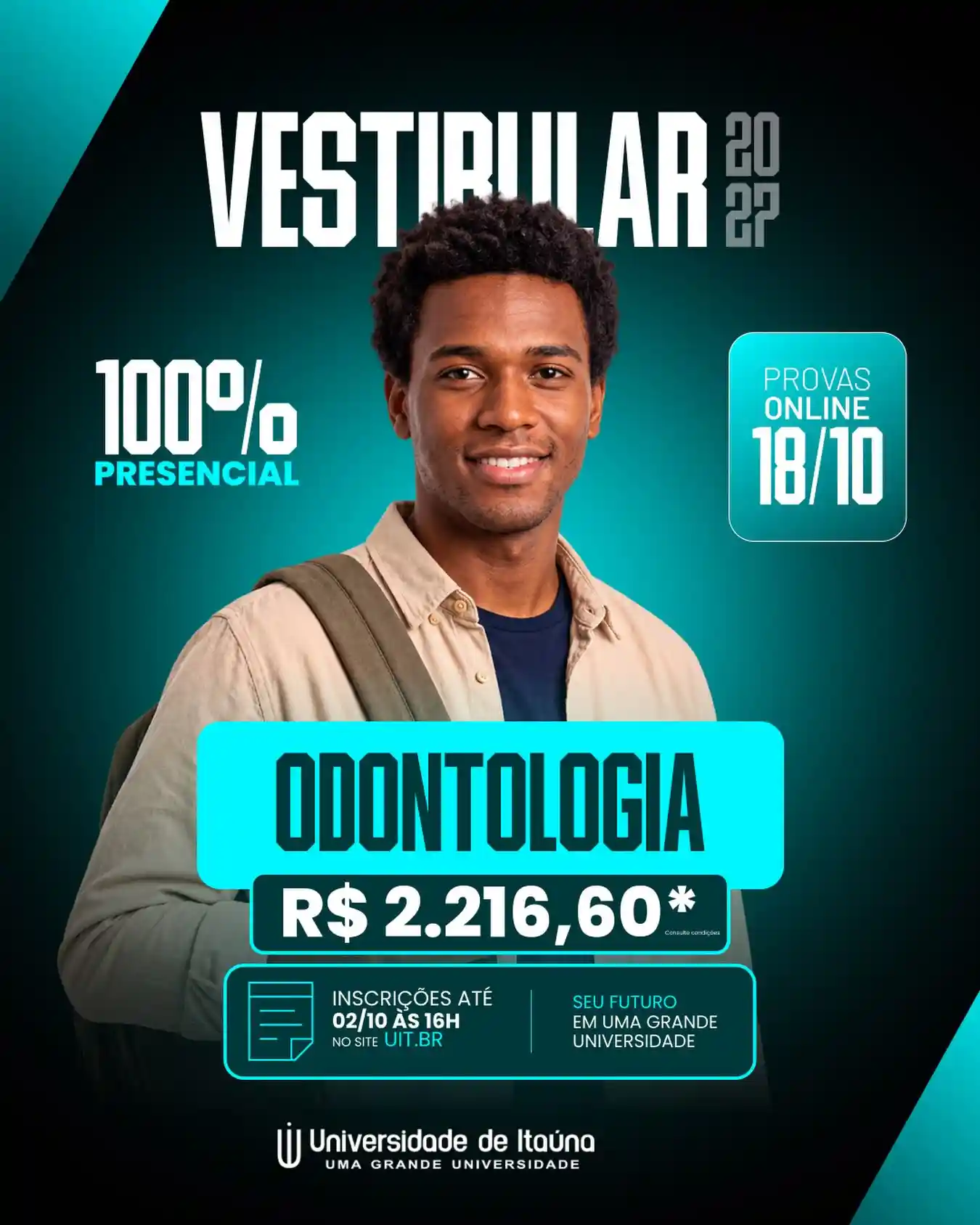 Inscrições abertas para curso de Odontologia